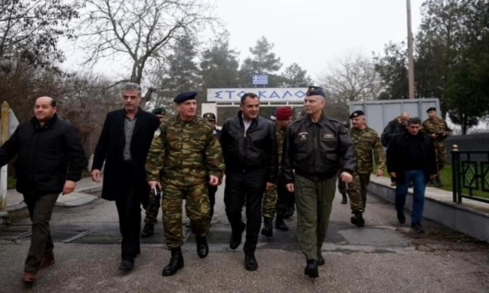 Σαφές μήνυμα Παναγιωτόπουλου από Έβρο: "Τα σύνορα προστατεύονται!"